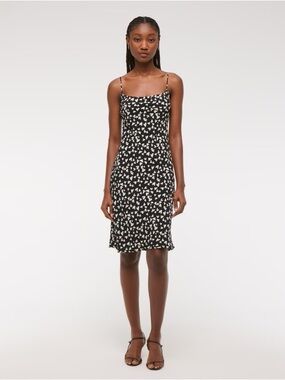 Julia Heart Print Slip Dress